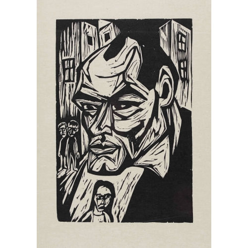 HERMANN SCHERER : 'Portr�t Otto R�hle' (DOBIASCHOFSKY AUKTIONEN AG)