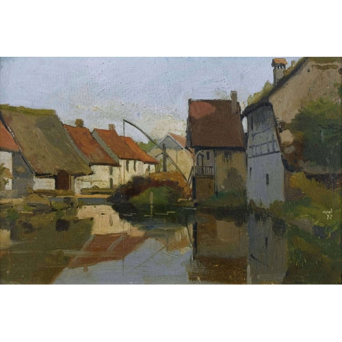 AUGUSTE BACHELIN : '� Fahy. Jura bernois' (DOBIASCHOFSKY AUKTIONEN AG)