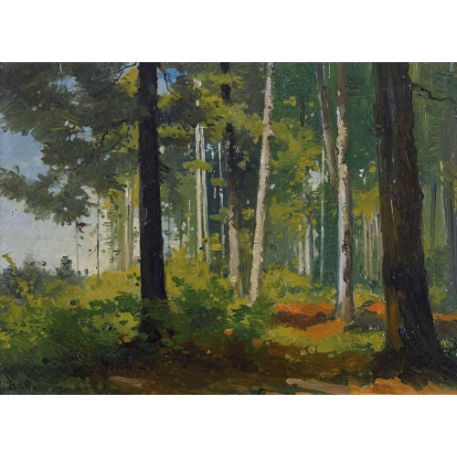 AUGUSTE BACHELIN : 'For�t de Sapin' (DOBIASCHOFSKY AUKTIONEN AG)