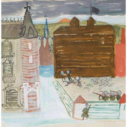 WALTER KURT WIEMKEN : 'Erschiessung' (DOBIASCHOFSKY AUKTIONEN AG)