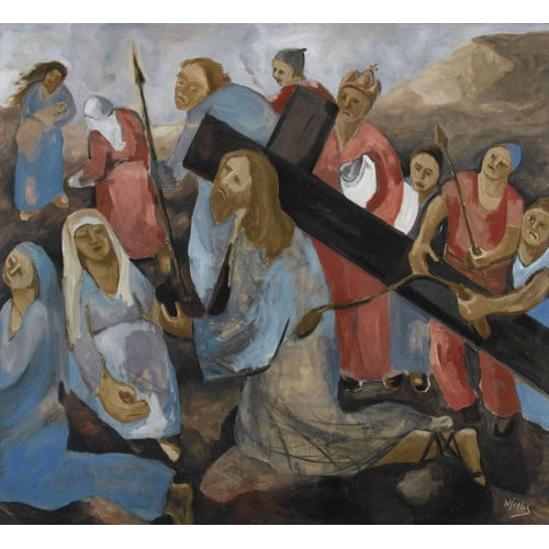 WALTER KREBS : 'Kreuzgang' (DOBIASCHOFSKY AUKTIONEN AG)
