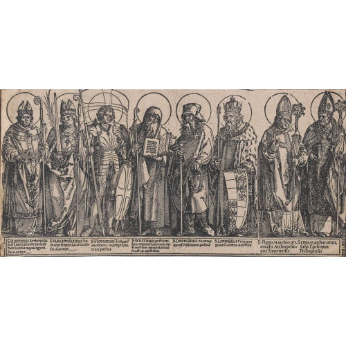 ALBRECHT D�RER : 'Die Schutzheiligen von �sterreich' (DOBIASCHOFSKY AUKTIONEN AG)