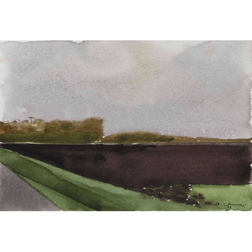ALBERT CHAVAZ : Feldlandschaft (DOBIASCHOFSKY AUKTIONEN AG)