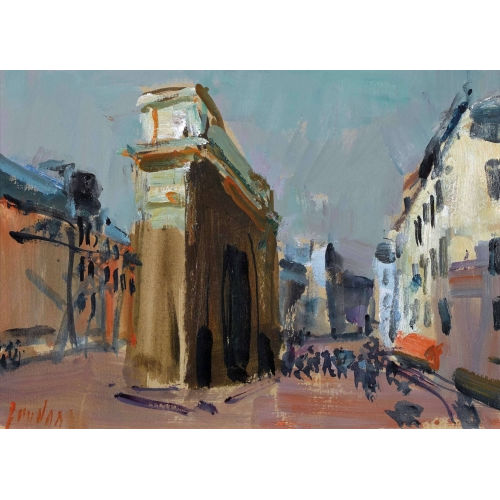 RUDOLF ZENDER : Porte Saint-Martin in Paris (DOBIASCHOFSKY AUKTIONEN AG)