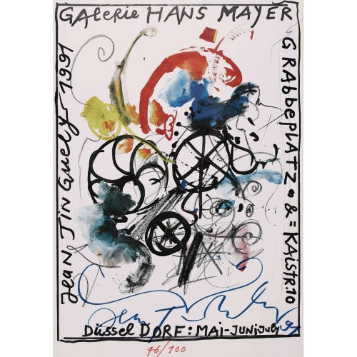 JEAN TINGUELY : 'Jean Tinguely 1991 Galerie Hans Mayer D�sseldorf' (DOBIASCHOFSKY AUKTIONEN AG)