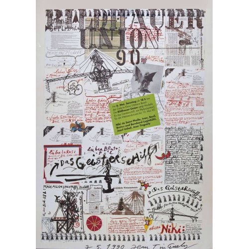 JEAN TINGUELY : 'Bildhauer Union 90' (DOBIASCHOFSKY AUKTIONEN AG)