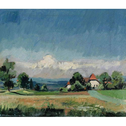 ALBERT NEUENSCHWANDER : Sommerlandschaft (DOBIASCHOFSKY AUKTIONEN AG)