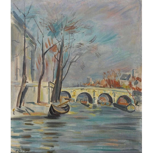 HANNI BAY : Le Pont Marie � Paris (DOBIASCHOFSKY AUKTIONEN AG)