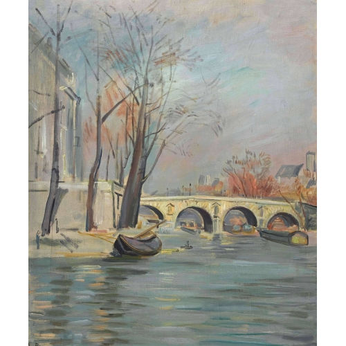 HANNI BAY : 'Le Pont Marie' (DOBIASCHOFSKY AUKTIONEN AG)