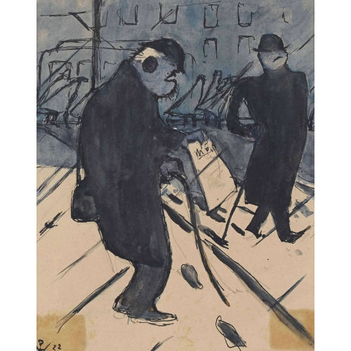 WALTER PLATTNER : Passanten (DOBIASCHOFSKY AUKTIONEN AG)