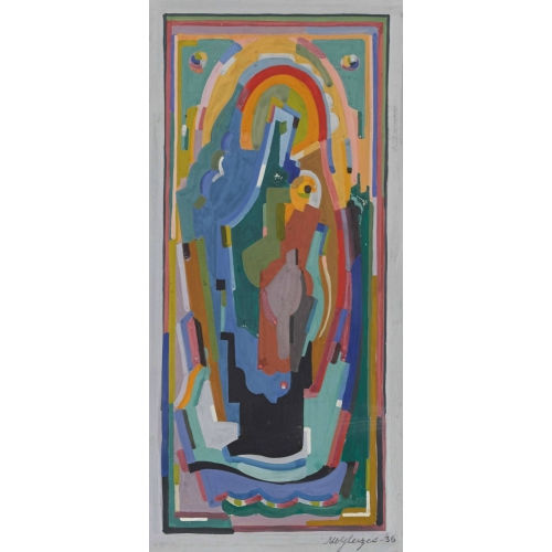 ALBERT GLEIZES : Abstrakte Komposition (DOBIASCHOFSKY AUKTIONEN AG)