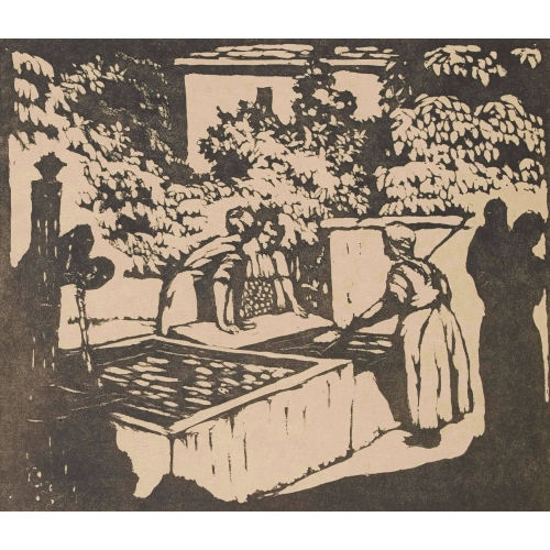 GIOVANNI GIACOMETTI : 'Frauen am Brunnen' (DOBIASCHOFSKY AUKTIONEN AG)