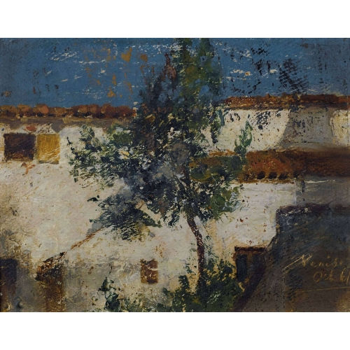 ALBERT ANKER : 'H�user in Venedig' (DOBIASCHOFSKY AUKTIONEN AG)