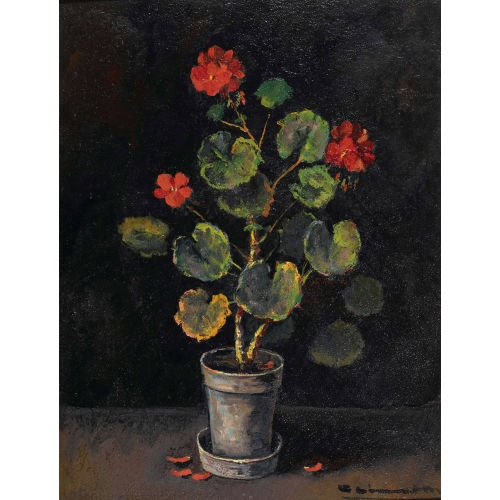 MAX CL�MENT : 'Geranium' (DOBIASCHOFSKY AUKTIONEN AG)
