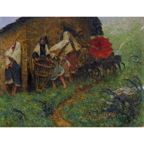 LUIGI ROSSI : 'Temporale in montagna' (DOBIASCHOFSKY AUKTIONEN AG)