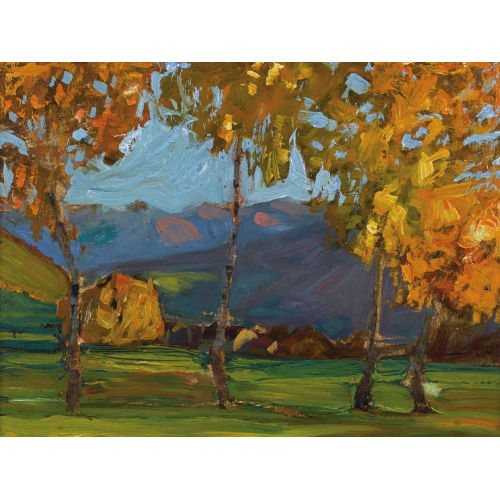 ETTORE BURZI : 'Sorengo in autunno' (DOBIASCHOFSKY AUKTIONEN AG)