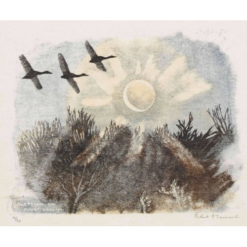 ROBERT HAINARD : 'Le soleil se l�ve sur le marais' (DOBIASCHOFSKY AUKTIONEN AG)