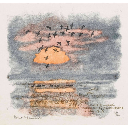 ROBERT HAINARD : 'Oies cendr�es et soleil levant' (DOBIASCHOFSKY AUKTIONEN AG)