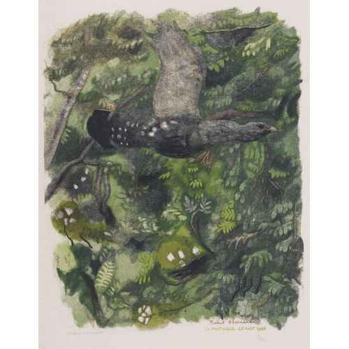 ROBERT HAINARD : 'Grand coq, au vol' (DOBIASCHOFSKY AUKTIONEN AG)