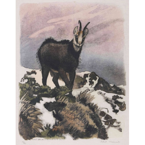 ROBERT HAINARD : 'Grand bouc de chamois' (DOBIASCHOFSKY AUKTIONEN AG)