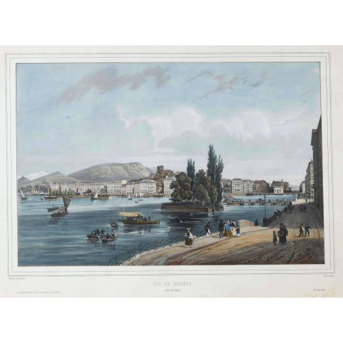 JEAN JACOTTET : 'Vue de Gen�ve prise des Bergues' (DOBIASCHOFSKY AUKTIONEN AG)