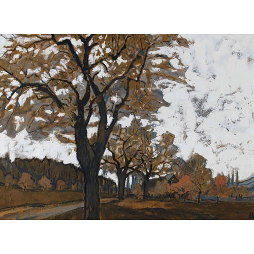 FRED BAUMANN : Herbstlandschaft (DOBIASCHOFSKY AUKTIONEN AG)