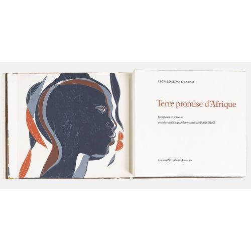 HANS ERNI : L�opold S�dar Senghor: 'Terre promise d′Afrique' (DOBIASCHOFSKY AUKTIONEN AG)