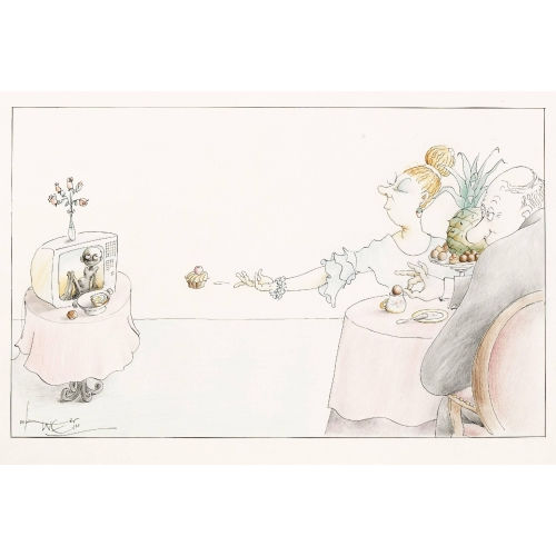OSKAR WEISS : Das Geschenk (DOBIASCHOFSKY AUKTIONEN AG)