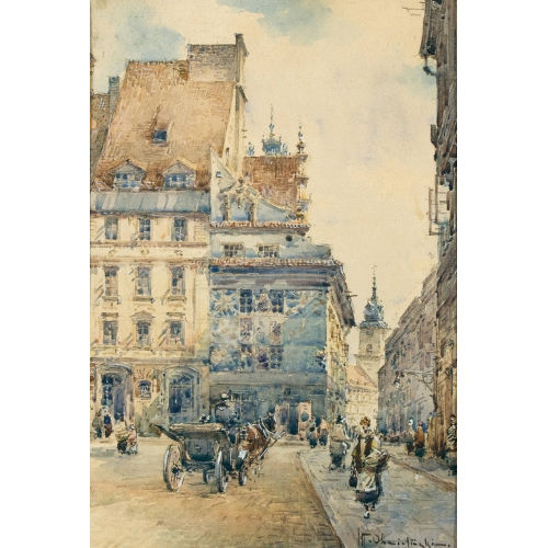 WLADYSLAW CHMIELINSKI : Die Warschauer Altstadt (DOBIASCHOFSKY AUKTIONEN AG)