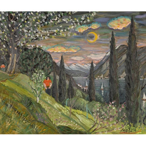 UGO WILLIAM MOGLIA : 'Cipresse' (DOBIASCHOFSKY AUKTIONEN AG)
