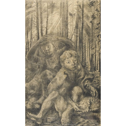 FELICE FILIPPINI : Kinder im Wald (DOBIASCHOFSKY AUKTIONEN AG)