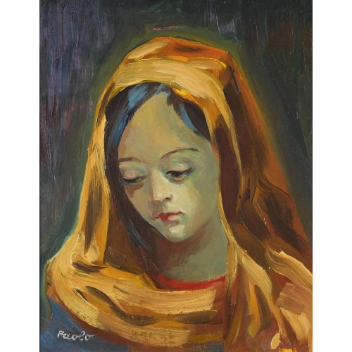 PAUL JAKOB) PAOLO (EIGTL. M�LLER : Marienbildnis (DOBIASCHOFSKY AUKTIONEN AG)