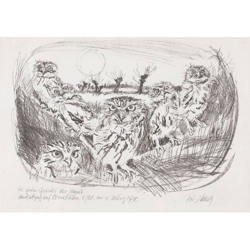 FRITZ HUG : 'Die guten Geister der Nacht' (DOBIASCHOFSKY AUKTIONEN AG)