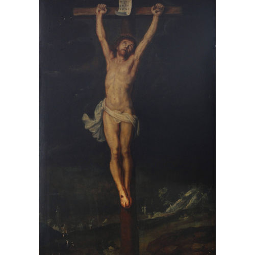 PETER PAUL RUBENS : Christus am Kreuz (DOBIASCHOFSKY AUKTIONEN AG)