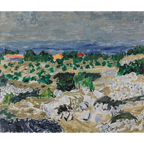 HANS BERGER : 'Paysage de Provence' (DOBIASCHOFSKY AUKTIONEN AG)