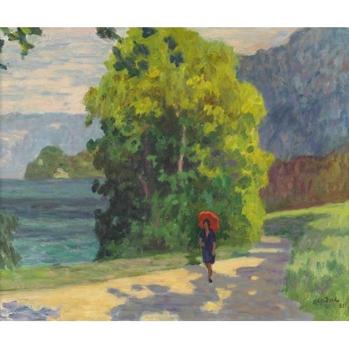 LEO DECK : 'Am Brienzersee' (DOBIASCHOFSKY AUKTIONEN AG)