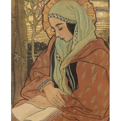 CHARLES-CLOS OLSOMMER : 'Lecture' (DOBIASCHOFSKY AUKTIONEN AG)