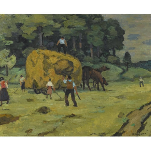 ARNOLD BR�GGER : 'Heuet' (DOBIASCHOFSKY AUKTIONEN AG)