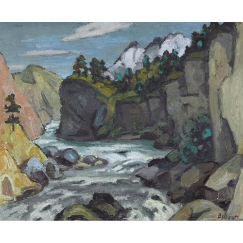 ARNOLD BR�GGER : 'Bergwasser' (DOBIASCHOFSKY AUKTIONEN AG)