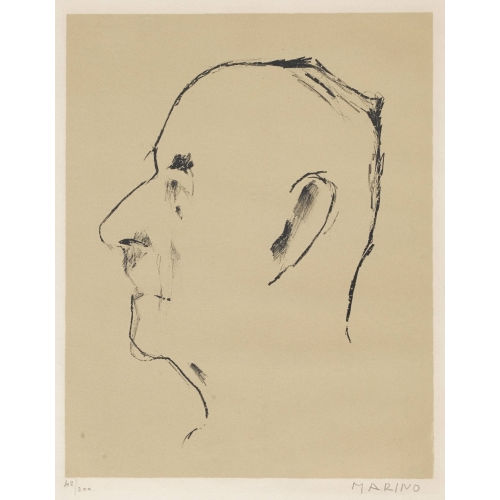 MARINO MARINI : 'Rittrato di Thomas Mann' (DOBIASCHOFSKY AUKTIONEN AG)