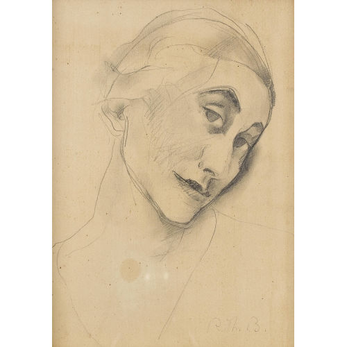 RODOLPHE TH�OPHILE BOSSHARD : 'Bildnis von Madeleine Woog' (DOBIASCHOFSKY AUKTIONEN AG)