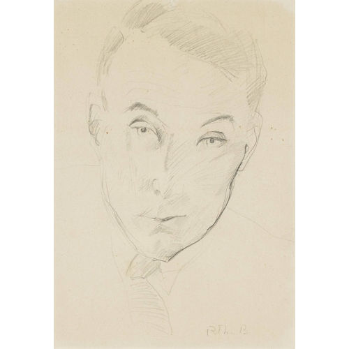 RODOLPHE TH�OPHILE BOSSHARD : Selbstportr�t (DOBIASCHOFSKY AUKTIONEN AG)