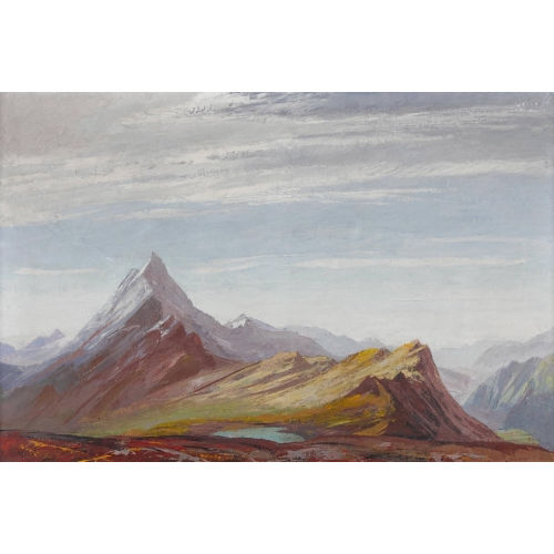 PAUL WYSS : Hochalpenlandschaft (DOBIASCHOFSKY AUKTIONEN AG)