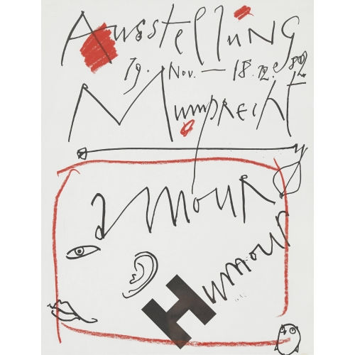 RUDOLF MUMPRECHT : 'Amour Humour. Ausstellung Mumprecht 1982' (DOBIASCHOFSKY AUKTIONEN AG)