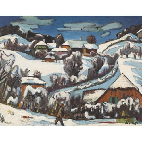 ADOLF MATHYS : 'Winter' (DOBIASCHOFSKY AUKTIONEN AG)