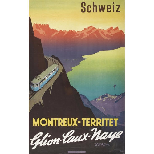 OTTO ERNST : 'Montreux-Territet-Glion-Caux-Naye' (DOBIASCHOFSKY AUKTIONEN AG)