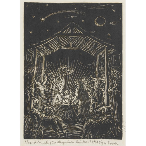 IGNAZ EPPER : 'Anbetung der Hirten II' (DOBIASCHOFSKY AUKTIONEN AG)