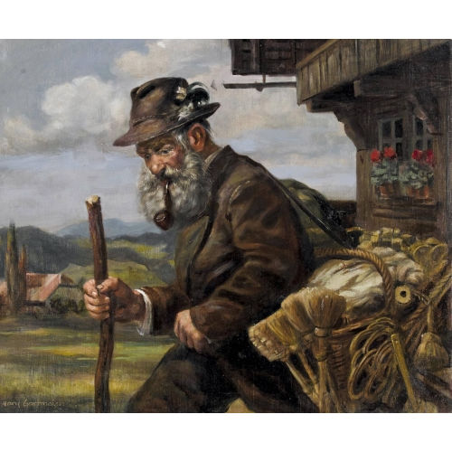 HANS GARTMEIER : Der Hausierer (DOBIASCHOFSKY AUKTIONEN AG)