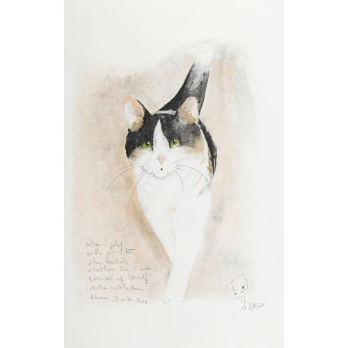 CARMEN D�D�) D�D� (EIGTL. MOSER-CASTELLI : 'When I play with my Cat...' (DOBIASCHOFSKY AUKTIONEN AG)
