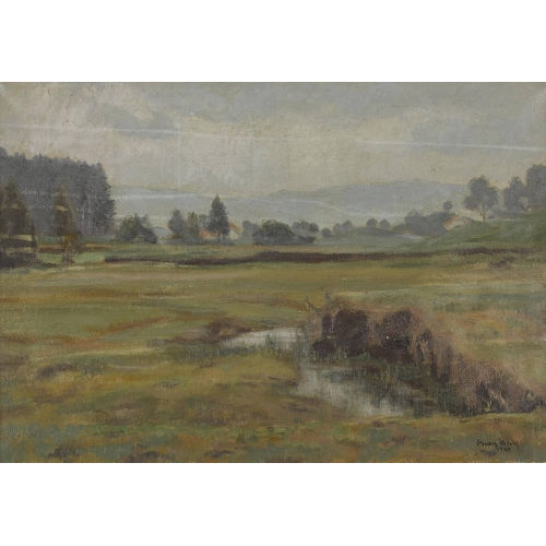 OSCAR WEISS : Weite Landschaft (DOBIASCHOFSKY AUKTIONEN AG)